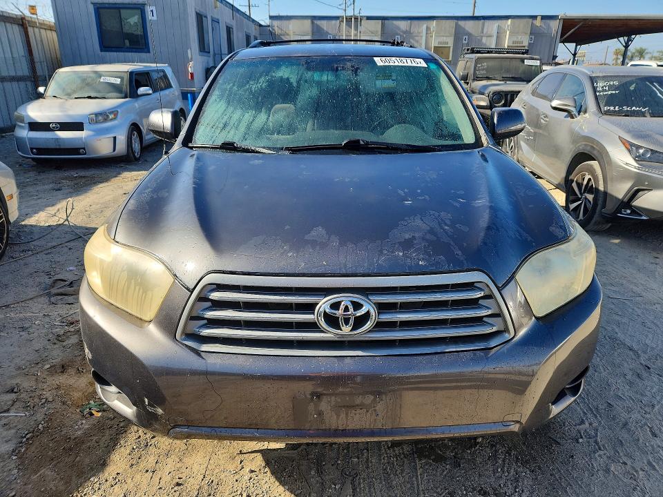 2008 Toyota Highlander VIN JTEDS41A282005738 COPART salvage auction — MECHANICAL, CA - DIS/DLR/EXP ONLY CLEAN TITLE, sold $725 on 2026-07-20 (photo 5)
