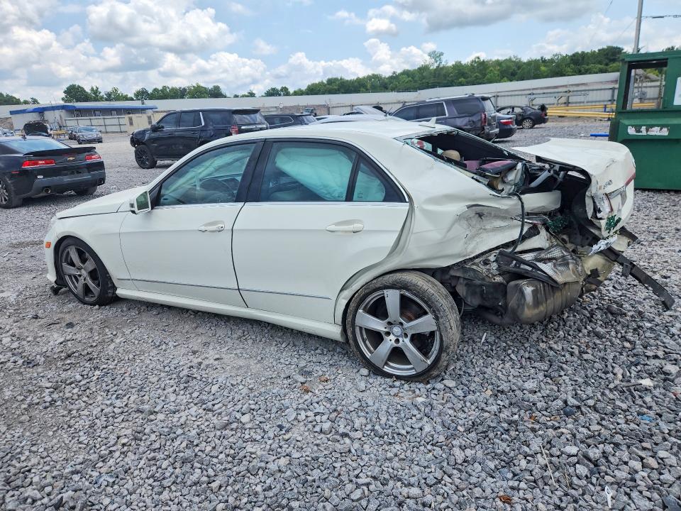 2010 Mercedes-benz E-class VIN WDDHF5GB2AA212308 COPART salvage auction — REAR END, AL - CERT OF TITLE-SALVAGE TITLE (P), sold $175 on 2026-07-21 (photo 2)