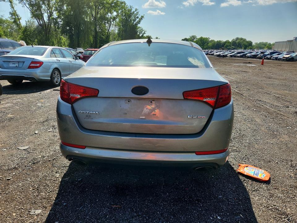 2013 Kia Optima VIN 5XXGN4A74DG210477 COPART salvage auction — FRONT END, Salvage Title, sold $575 on 2026-07-17 (photo 6)
