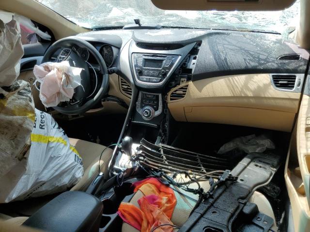 2013 Hyundai Elantra VIN KMHDH4AE0DU942880 COPART salvage auction — FRONT END, GA - CERT OF TITLE-SALVAGE, sold $325 on 2026-07-20 (photo 8)
