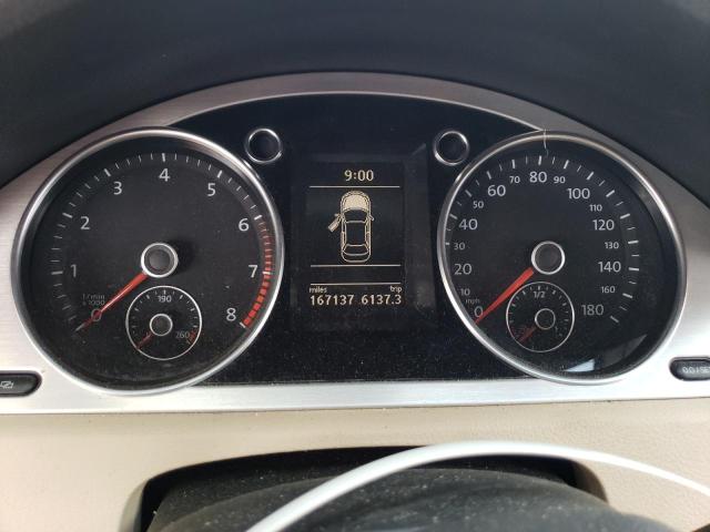 2011 Volkswagen Passat cc VIN WVWHN7AN5BE705826 COPART salvage auction — BURN, TN - SALVAGE CERTIFICATE, sold $125 on 2026-07-29 (photo 9)
