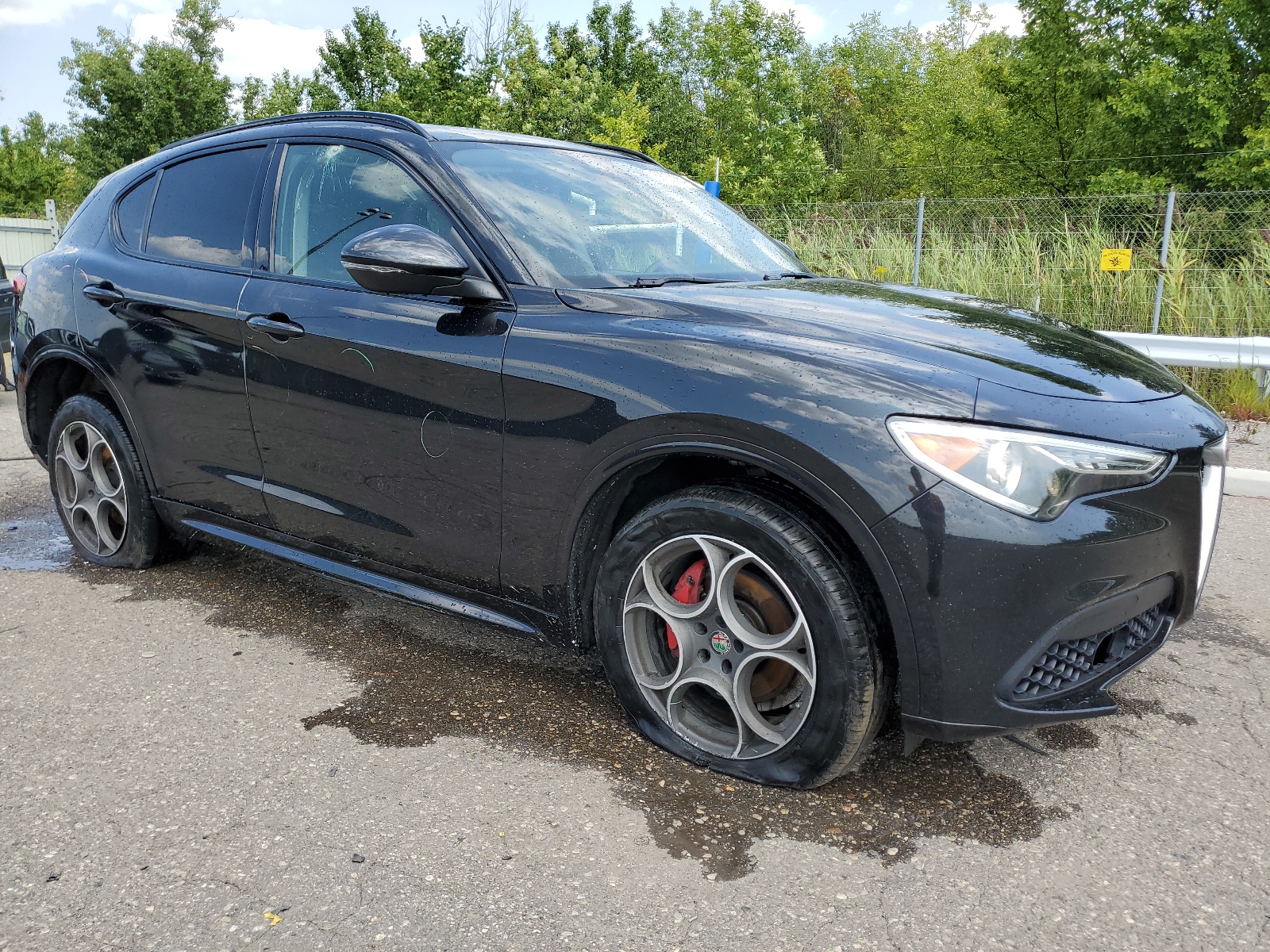 2020 Alfa romeo Stelvio VIN ZASPAKAN1L7C87854 COPART salvage auction — MINOR DENT/SCRATCHES, Mi - Certificate Of Title, sold $9,500 on 2026-07-03 (photo 4)