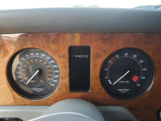 1997 Bentley Turbo r VIN SCBZP22C3VCX60129 COPART salvage auction — MINOR DENT/SCRATCHES, Id - Salvage Certificate Of Title, sold $1,600 on 2026-07-31 (photo 9)