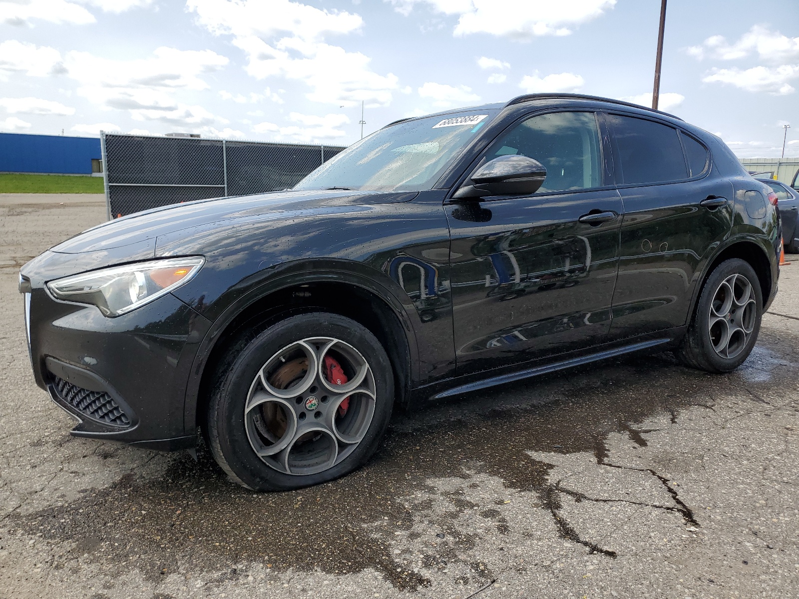 2020 Alfa romeo Stelvio VIN ZASPAKAN1L7C87854 COPART salvage auction — MINOR DENT/SCRATCHES, Mi - Certificate Of Title, sold $9,500 on 2026-07-03 (photo 1)