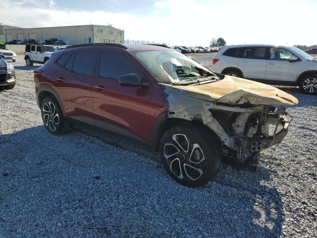 2024 Chevrolet Trax VIN KL77LJE26RC030909 COPART salvage auction — ENGINE BURN, GA - BILL OF SALE - PARTS ONLY, sold $2,850 on 2026-07-08 (photo 4)