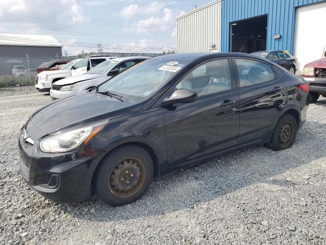 2014 Hyundai Accent VIN KMHCT4AE2EU628966 — COPART salvage auction photo
