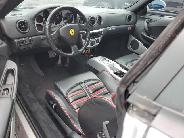 2002 Ferrari 360 VIN ZFFYU51A520129108 COPART salvage auction — WATER/FLOOD, Nj - Cert Of Title-Salvage Flood, sold $51,500 on 2026-07-02 (photo 8)