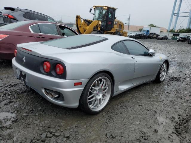 2002 Ferrari 360 VIN ZFFYU51A520129108 COPART salvage auction — WATER/FLOOD, Nj - Cert Of Title-Salvage Flood, sold $51,500 on 2026-07-02 (photo 3)