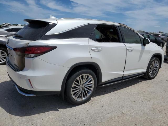 2022 Lexus Rx 350l VIN JTJJZKEA5N2026738 COPART salvage auction — INTERIOR BURN, Tx - Nonrepairable Title, sold $12,900 on 2026-07-09 (photo 3)