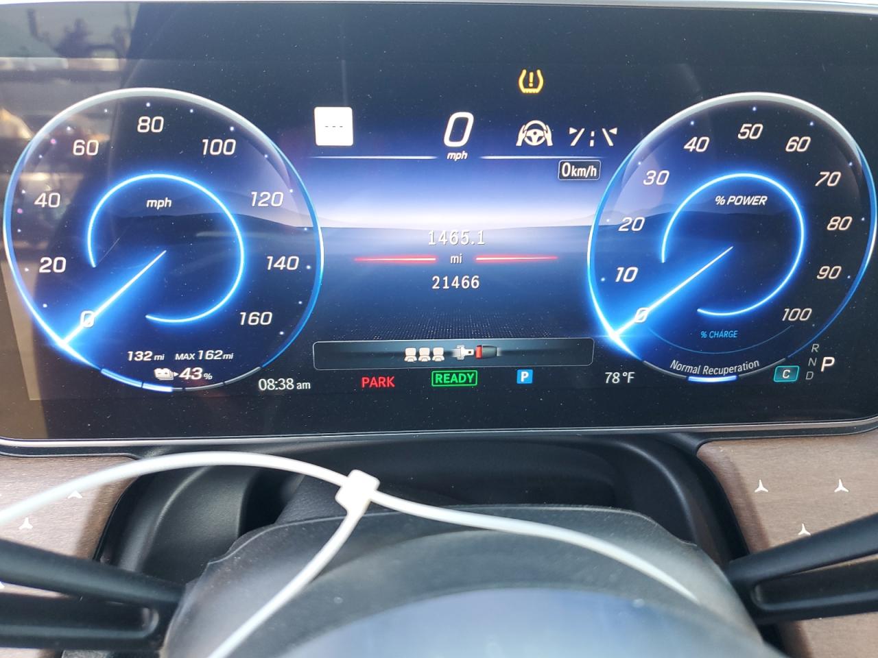 2023 Mercedes-Benz EQE VIN 4JGGM1CB5PA012277 COPART salvage auction — Minor Dent/Scratches, CA - SALVAGE CERTIFICATE, sold $29,250 on 2025-12-12 (photo 9)