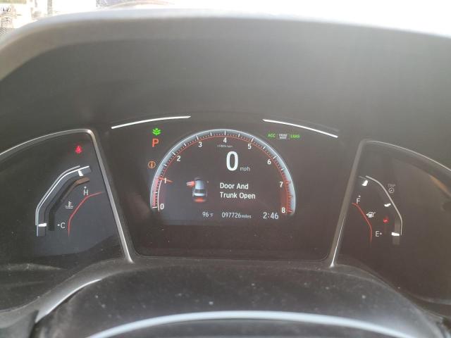 2019 Honda Civic VIN 2HGFC2F86KH561460 COPART salvage auction — HAIL, NJ - DIS/DLR/EXP ONLY SALVAGE TITLE, sold $7,800 on 2026-07-02 (photo 9)
