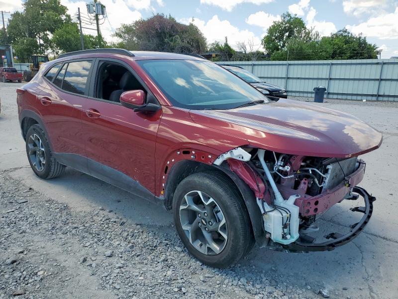 2024 Chevrolet Trax VIN KL77LHE28RC208862 COPART salvage auction — FRONT END, Tx - Salvage Vehicle Title, sold $5,100 on 2026-07-07 (photo 4)