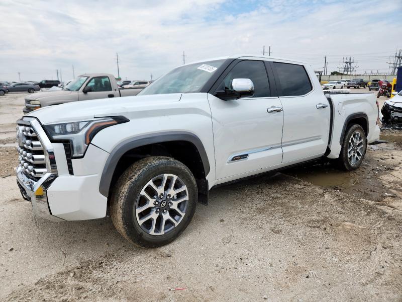 2025 Toyota Tundra VIN 5TFMA5DB1SX239431 COPART salvage auction — Rear End, TX - SALVAGE VEHICLE TITLE, sold $26,200 on 2025-10-23 (photo 1)