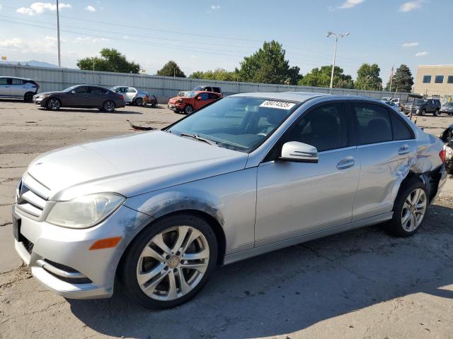 2013 Mercedes-benz C-klasse VIN WDDGF8AB2DR281060 COPART salvage auction — REAR END, Co - Bill Of Sale-Parts Only, sold $925 on 2026-07-08 (photo 1)