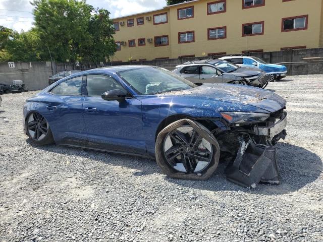2024 Audi RS e-tron GT VIN WAUBHBFW3R7900076 COPART salvage auction — Front End, FL - CERT OF TITLE SLVG REBUILDABLE, sold $29,500 on 2025-11-11 (photo 4)