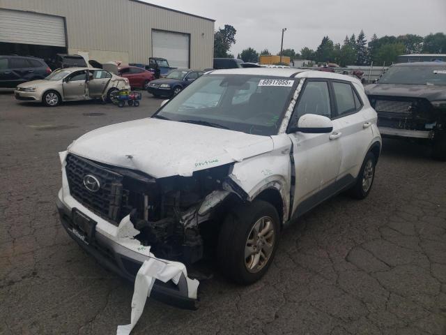 2022 Hyundai Venue VIN KMHRB8A38NU147347 COPART salvage auction — Front End, OR - SALVAGE TITLE CERTIFICATE, sold $1,850 on 2025-10-20 (photo 1)