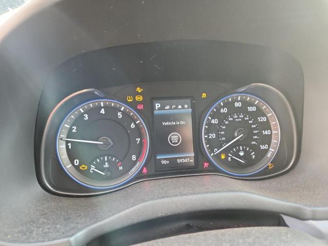 2020 Hyundai Kona VIN KM8K53A54LU548775 COPART salvage auction — FRONT END, WV - CERTIFICATE OF TITLE, sold $4,600 on 2026-07-14 (photo 9)