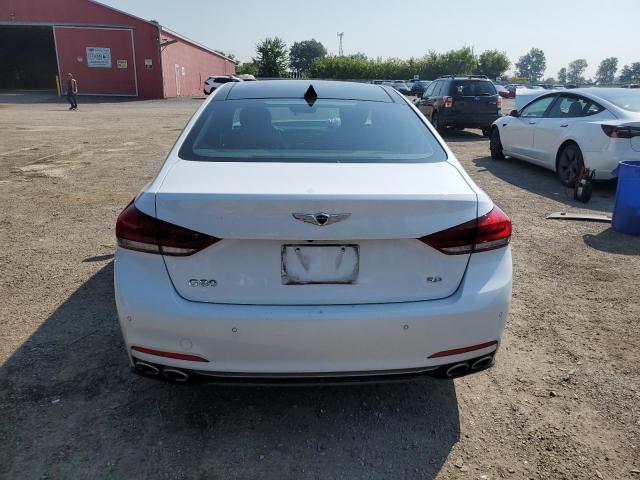 2018 Genesis G80 VIN KMHGN4JF7JU265580 COPART salvage auction — FRONT END, NY - MV-907A SALVAGE CERTIFICATE, sold $3,000 on 2026-07-27 (photo 6)