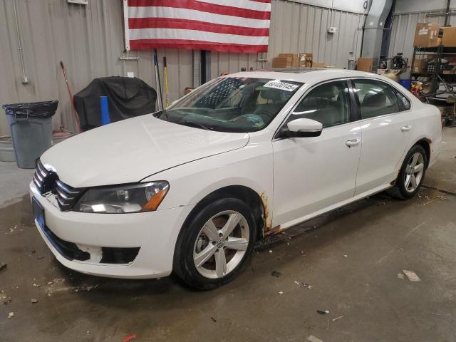 2013 Volkswagen Passat VIN 1VWBP7A35DC033227 COPART salvage auction — FRONT END, Tx - Salvage Vehicle Title, sold $225 on 2026-07-08 (photo 1)
