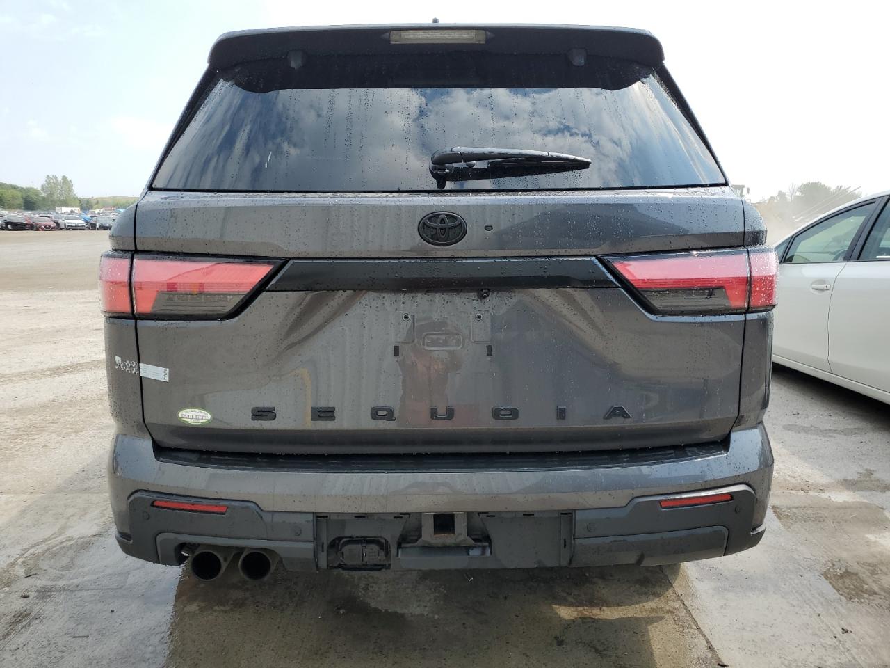 2024 Toyota Sequoia VIN 7SVAAABA6RX044074 COPART salvage auction — Vandalized, Salvage Title, sold $53,500 on 2025-12-01 (photo 6)