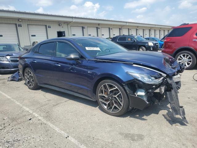 2022 Hyundai Sonata VIN 5NPEK4JC4NH149358 COPART salvage auction — FRONT END, Ky - Cert Of Title-Salvage, sold $3,250 on 2026-07-28 (photo 4)