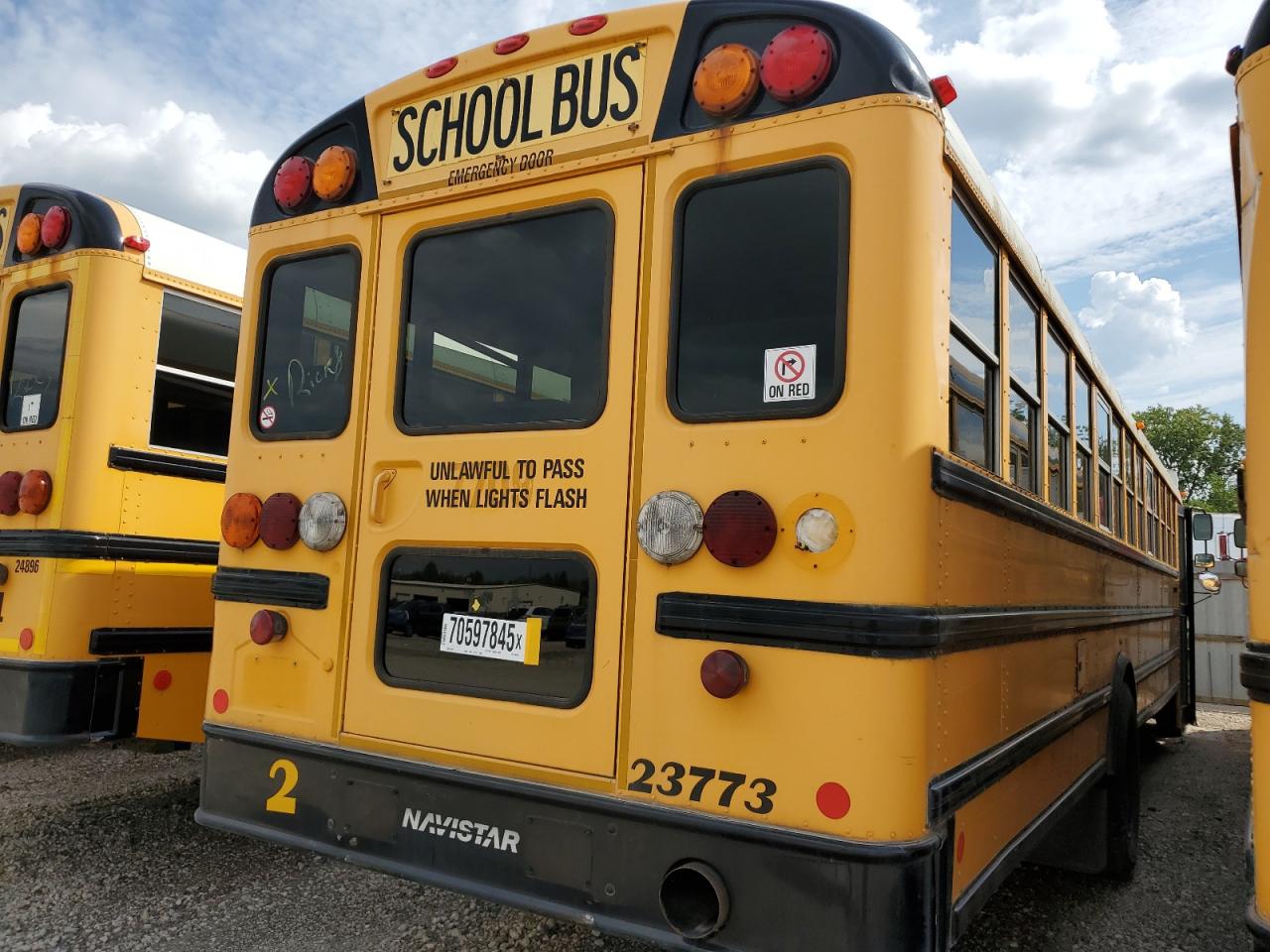 2013 Ic Corporation Ce Series School VIN 4DRBUSKN9DB300949 COPART salvage auction — Minor Dent/Scratches, IA - CERTIFICATE OF TITLE, sold $1,200 on 2026-07-06 (photo 9)