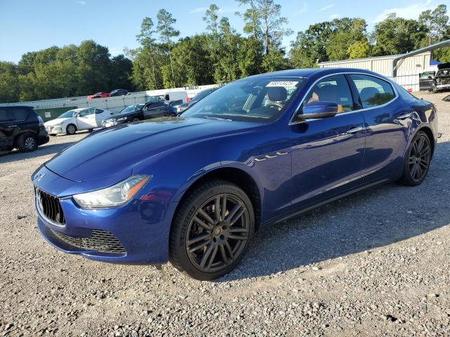 2017 Maserati Ghibli VIN ZAM57RTL0H1240968 COPART salvage auction — FRONT END, Sc - Cert Of Title-Salvage, sold $2,400 on 2026-07-14 (photo 1)