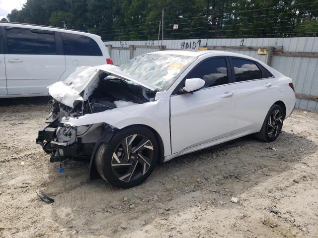 2024 Hyundai Elantra VIN KMHLS4DGXRU705279 COPART salvage auction — FRONT END, Md - Cert Of Salvage < 75% Damage, sold $1,650 on 2026-07-07 (photo 1)