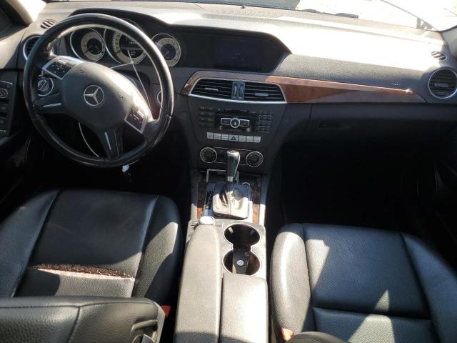 2013 Mercedes-benz C-klasse VIN WDDGF8AB2DR281060 COPART salvage auction — REAR END, Co - Bill Of Sale-Parts Only, sold $925 on 2026-07-08 (photo 8)
