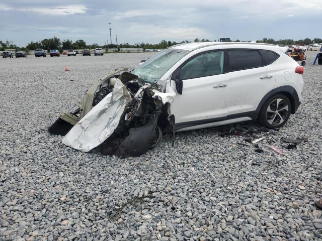 2017 Hyundai Tucson VIN KM8J33A21HU371472 COPART salvage auction — FRONT END, FL - CERT OF TITLE SLVG REBUILDABLE, sold $450 on 2026-07-14 (photo 1)