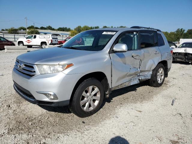 2012 Toyota Highlander VIN 5TDBK3EH4CS127452 COPART salvage auction — SIDE, Salvage Title, sold $3,250 on 2026-07-16 (photo 1)