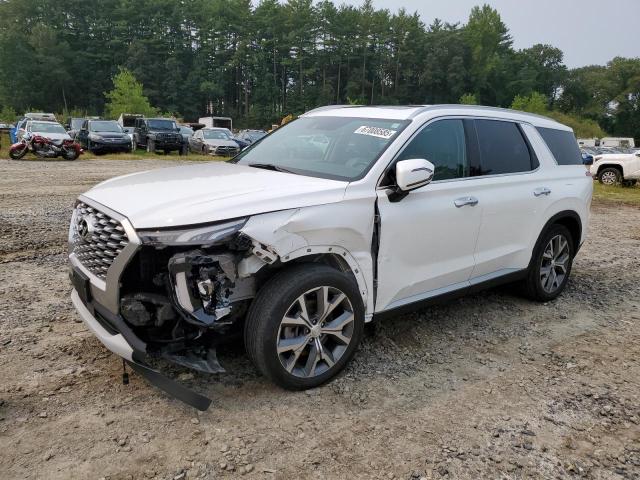 2022 Hyundai Palisade VIN KM8R4DHEXNU384268 COPART salvage auction — FRONT END, MA - CERT OF TITLE-SALVAGE, sold $8,600 on 2026-07-29 (photo 1)