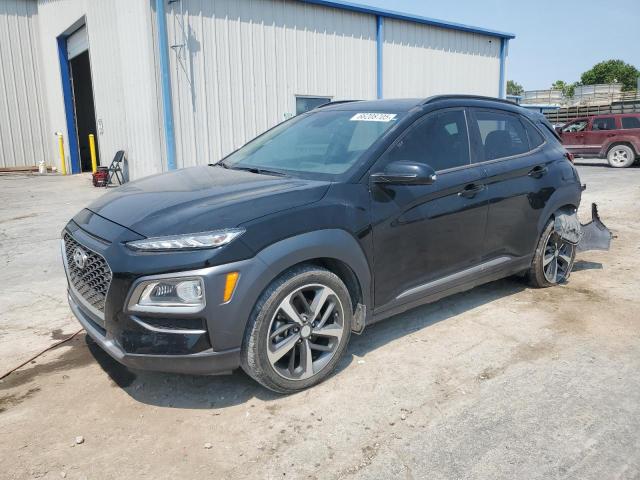 2021 Hyundai Kona VIN KM8K33A5XMU618349 COPART salvage auction — REAR END, Ok - Cert Of Title-Salvage, sold $3,850 on 2026-07-22 (photo 1)
