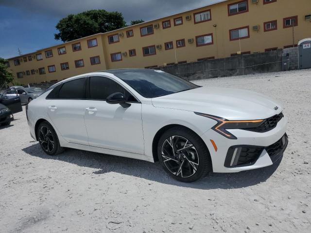 2025 Kia K5 VIN KNAG64J77S5317146 COPART salvage auction — SIDE, Fl - Cert Of Title Slvg Rebuildable, sold $14,500 on 2026-07-07 (photo 4)
