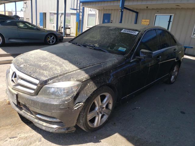 2011 Mercedes-benz C class VIN WDDGF5EB0BR184557 COPART salvage auction — REAR END, CA - SALVAGE CERTIFICATE, sold $750 on 2026-07-16 (photo 1)