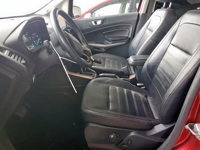 2020 Ford Ecosport VIN MAJ6S3KL5LC376912 COPART salvage auction — FRONT END, Tx - Salvage Vehicle Title, sold $125 on 2026-07-17 (photo 7)