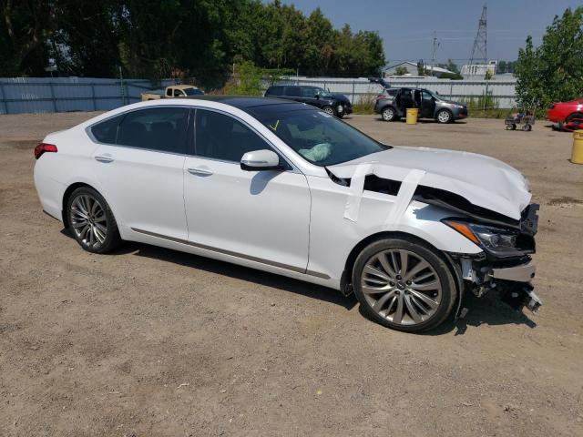 2018 Genesis G80 VIN KMHGN4JF7JU265580 COPART salvage auction — FRONT END, NY - MV-907A SALVAGE CERTIFICATE, sold $3,000 on 2026-07-27 (photo 4)