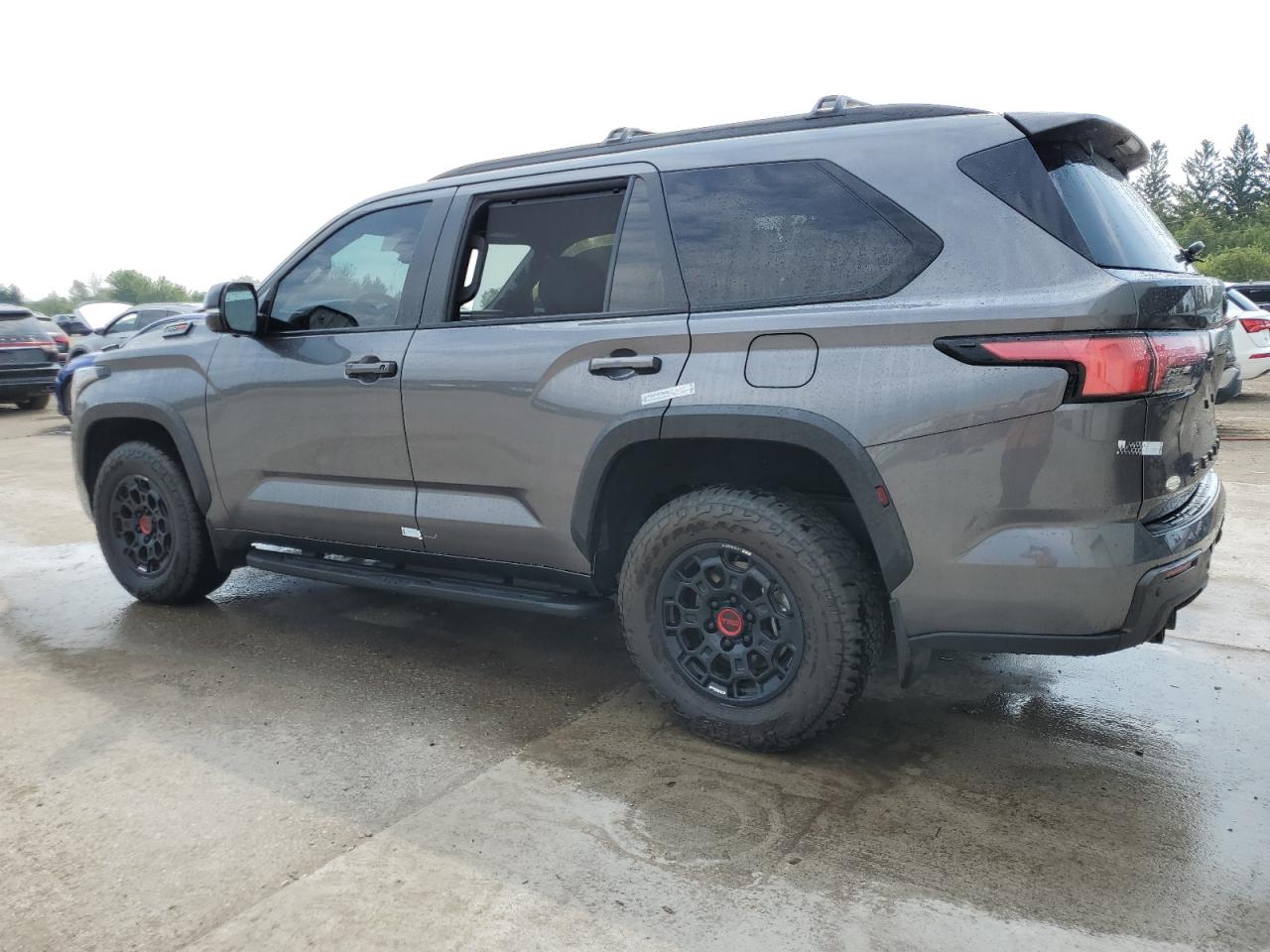 2024 Toyota Sequoia VIN 7SVAAABA6RX044074 COPART salvage auction — Vandalized, Salvage Title, sold $53,500 on 2025-12-01 (photo 2)