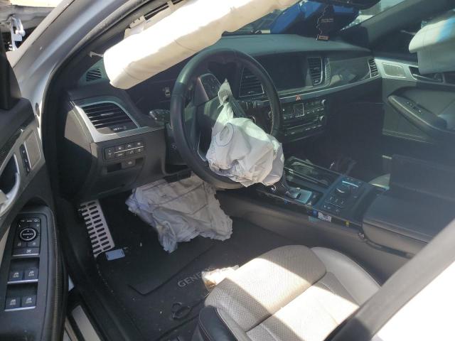 2018 Genesis G80 VIN KMHGN4JBXJU232327 COPART salvage auction — ROLLOVER, Mo - Salvage Certificate Of Title, sold $1,300 on 2026-07-14 (photo 8)