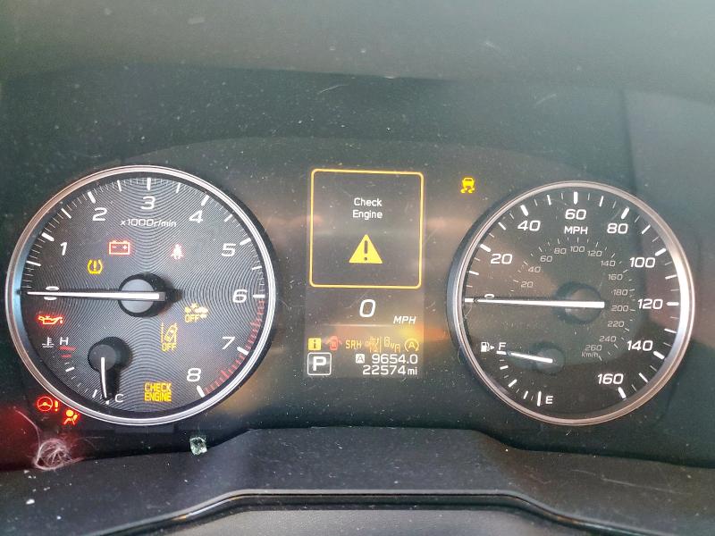 2024 Subaru Outback VIN 4S4BTADC7R3263832 COPART salvage auction — FRONT END, TX - SALVAGE VEHICLE TITLE, sold $750 on 2026-07-02 (photo 9)