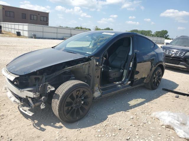 2023 Tesla Model y VIN 7SAYGDEE0PA078963 COPART salvage auction — ALL OVER, Ks - Cert Of Title-Salvage, sold $6,900 on 2026-07-14 (photo 1)