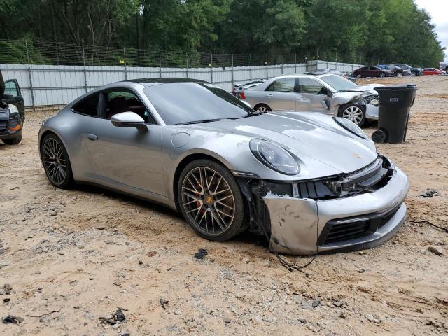 2021 Porsche 911 VIN WP0AB2A96MS223242 COPART salvage auction — Front End, GA - CERT OF TITLE-SALVAGE, sold $66,500 on 2025-10-31 (photo 4)