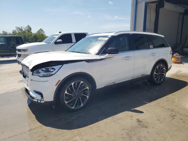 2023 Lincoln Aviator VIN 5LM5J7WC5PGL30210 COPART salvage auction — FRONT END, Al - Cert Of Title-Salvage Title, sold $325 on 2026-07-29 (photo 1)