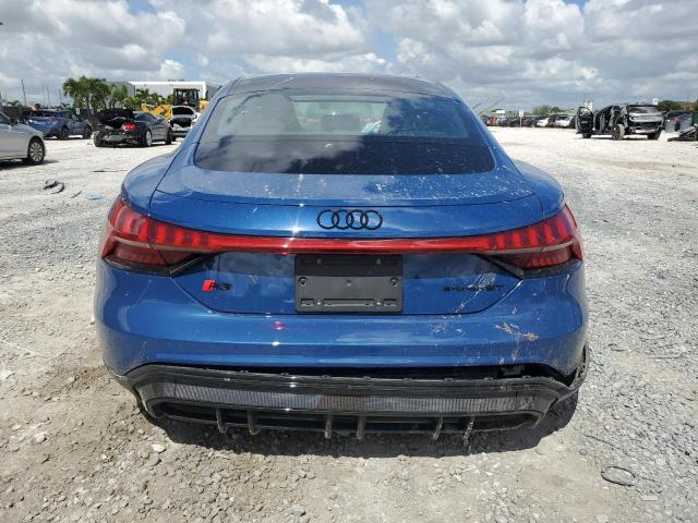 2024 Audi RS e-tron GT VIN WAUBHBFW3R7900076 COPART salvage auction — Front End, FL - CERT OF TITLE SLVG REBUILDABLE, sold $29,500 on 2025-11-11 (photo 6)