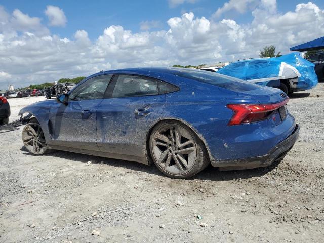 2024 Audi RS e-tron GT VIN WAUBHBFW3R7900076 COPART salvage auction — Front End, FL - CERT OF TITLE SLVG REBUILDABLE, sold $29,500 on 2025-11-11 (photo 2)