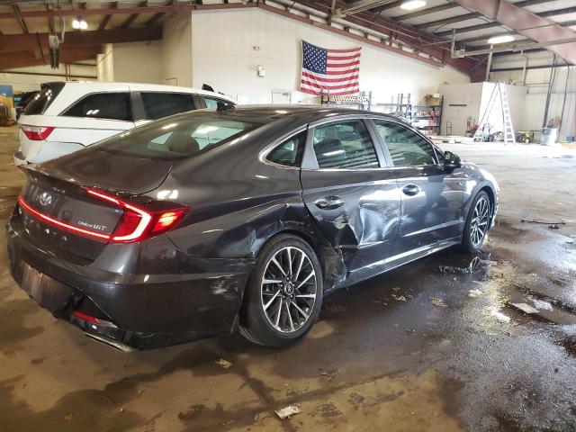 2020 Hyundai Sonata VIN 5NPEH4J24LH046945 COPART salvage auction — SIDE, Salvage Title, sold $550 on 2026-07-24 (photo 3)