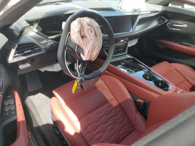 2024 Audi RS e-tron GT VIN WAUBHBFW3R7900076 COPART salvage auction — Front End, FL - CERT OF TITLE SLVG REBUILDABLE, sold $29,500 on 2025-11-11 (photo 8)