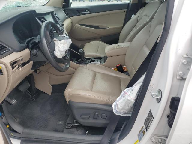 2017 Hyundai Tucson VIN KM8J33A21HU371472 COPART salvage auction — FRONT END, FL - CERT OF TITLE SLVG REBUILDABLE, sold $450 on 2026-07-14 (photo 7)