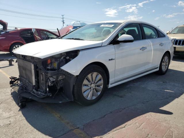 2017 Hyundai Sonata VIN KMHE24L38HA061126 COPART salvage auction — FRONT END, Ca - Salvage Certificate, sold $1,500 on 2026-07-13 (photo 1)