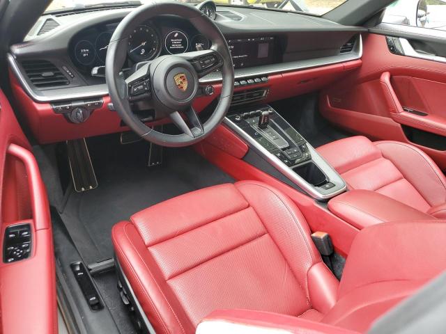 2021 Porsche 911 VIN WP0AB2A96MS223242 COPART salvage auction — Front End, GA - CERT OF TITLE-SALVAGE, sold $66,500 on 2025-10-31 (photo 8)